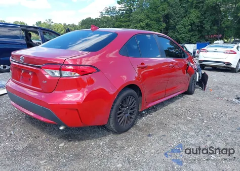 2020 Toyota Corolla Le из США, поврежденный, VIN JTDEPRAE6LJ013088